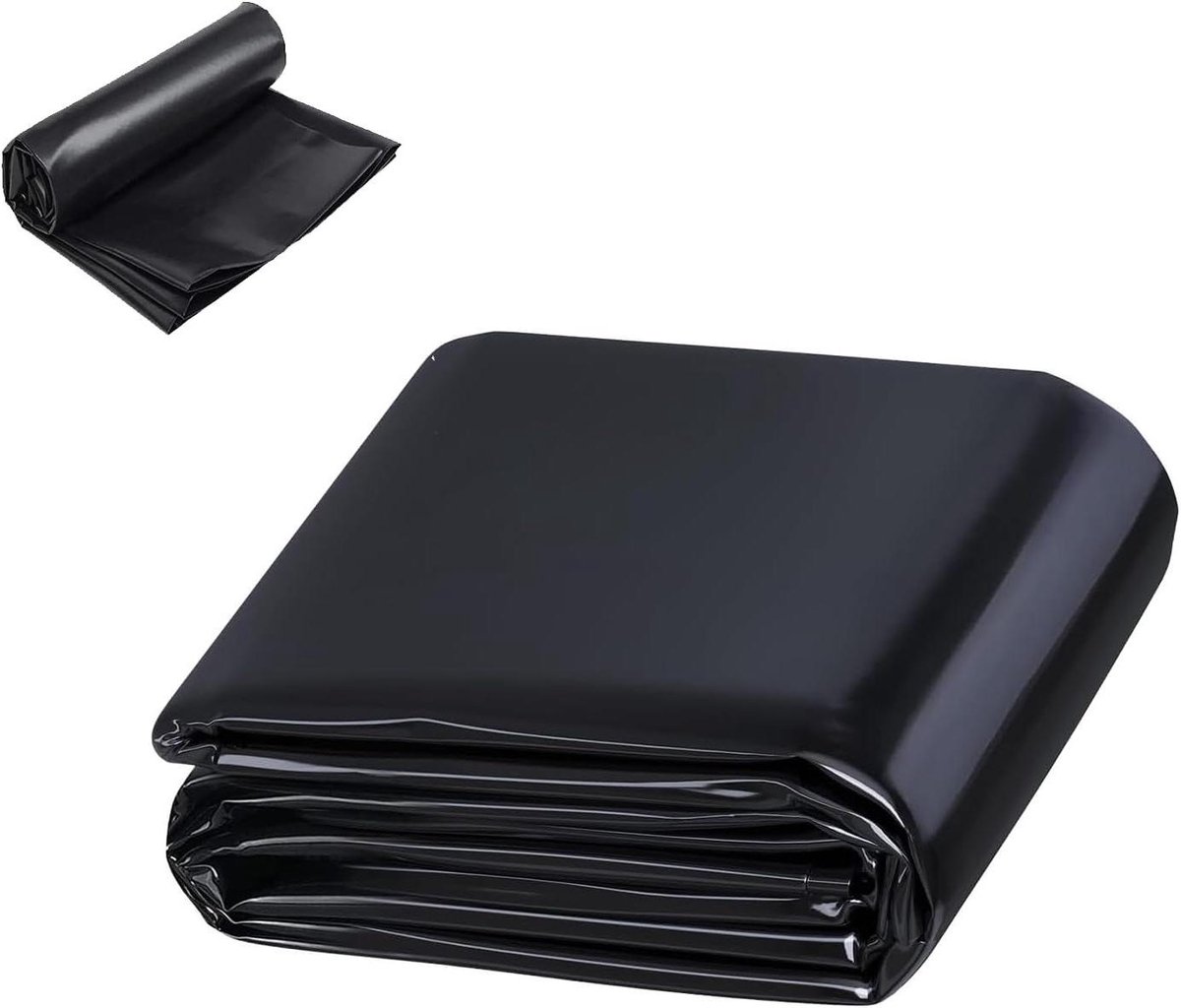 Vijverfolie EPDM - Waterdichte Liner - Vijvers Aanleggen - Duurzaam HDPE Materiaal - 5 x 9