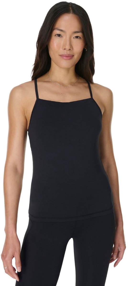 Sweaty Betty All Day beha-tanktop ZWART - Maat XS