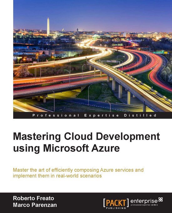 Mastering Cloud Development using Microsoft Azure - cover