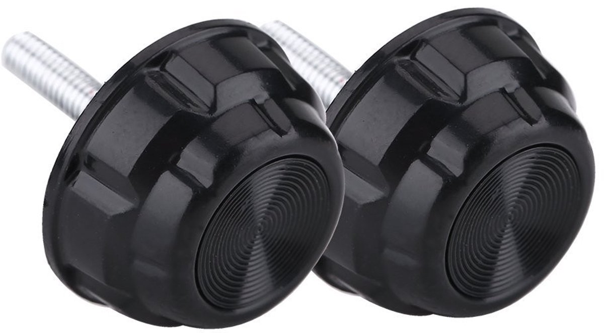 Allecto - 10 Pack Vismolen Handvat Schroefdoppen - Duurzaam en Stevig - Geschikt voor Vissen Reels - Perfect voor de 7000-serie - Vervangingsset vo...