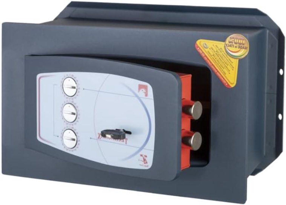 Wandkluis - Kluis Sleutel - Veilig Opbergen - Sleutelbediening Mechanisch - 9 Liter Capaciteit - Metaal