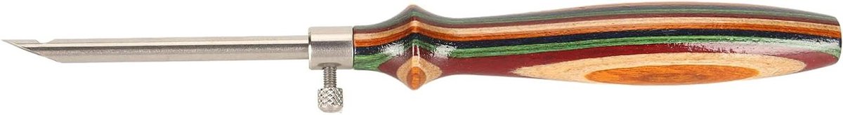 Borduurgereedschap Set - Naaldvilten Knutselen - Handwerk Projecten - Verstelbare Lengte - 7 Delig - Houtkleur
