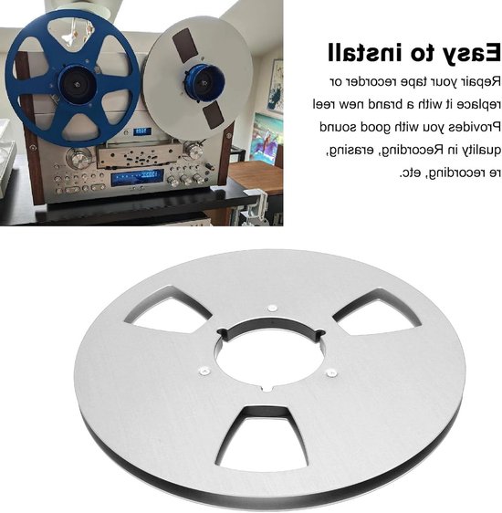Lege Opwikkelspoel 1/4 10,5 Inch voor Professioneel Gebruik, Ideaal voor Audio en Video Apparatuur van Merkloos — afbeelding 2
