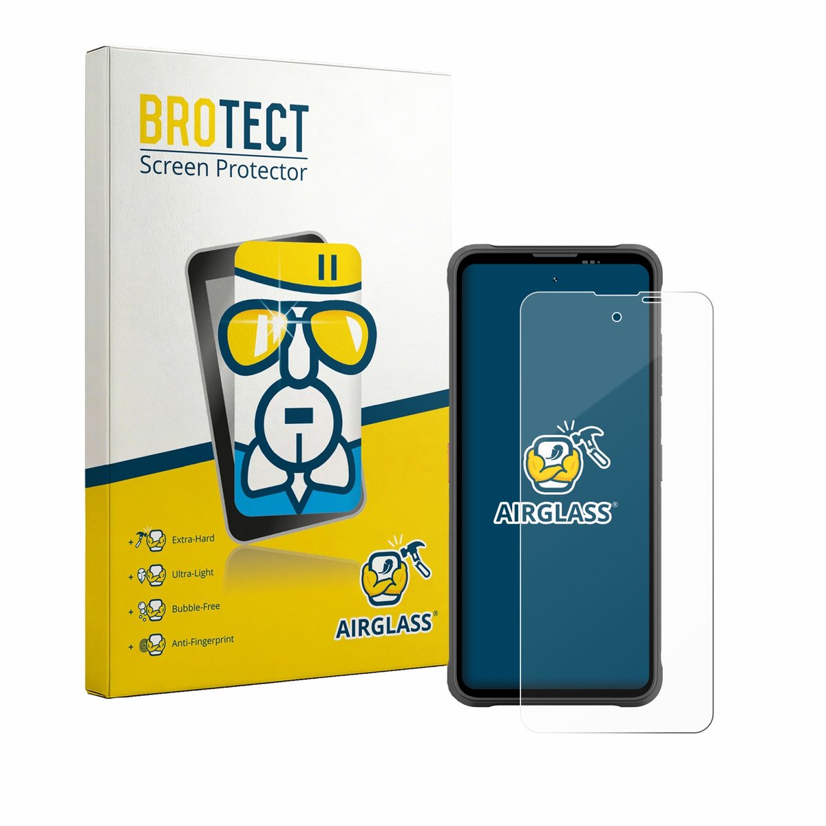 Screenprotector voor Blackview Fort 5 Beschermglas transparant