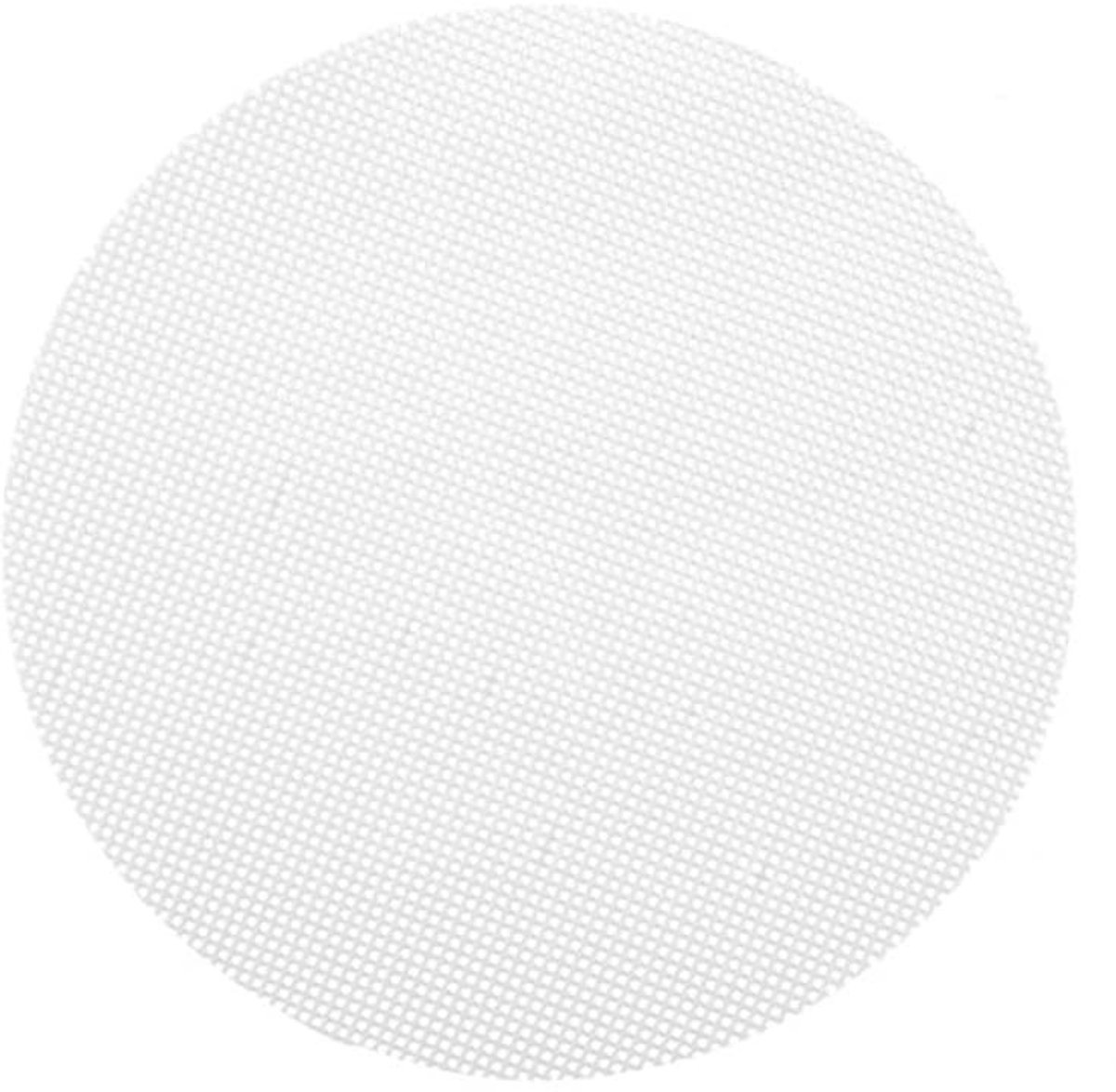 SPHProducts - Siliconen Stoommat - Herbruikbaar en Antiaanbaklaag - 5 Stuks 25cm - Ideaal voor Dim Sum en Groenten - Vaatwasserbestendig - Wit