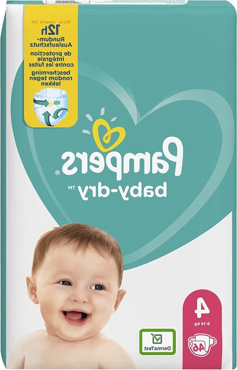 Baby luiers - Verzorgingsbroekjes - Droog en comfortabel - Drievoudig beschermingssysteem - 46 eenheden - Wit
