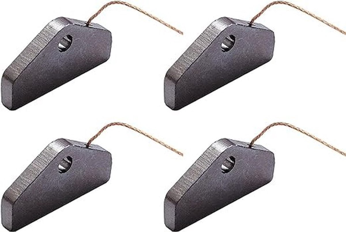 VT Goods - Koper GeBaseerde Koolborstels - 2 Paar (4 Stuks) - Voor Miele Wasdroger 5153702 - Hoogwaardige kwaliteit - Betrouwbare vervangonderdelen ...