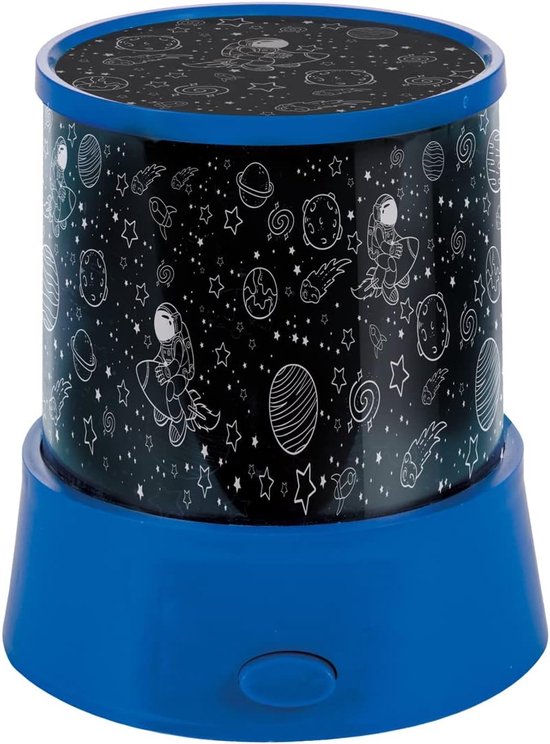Projectielamp Galaxy - Sterrenlamp Kinderkamer - Sfeer Creëren - 360 Graden Projectie - 12.5 cm - Multicolor — afbeelding 5