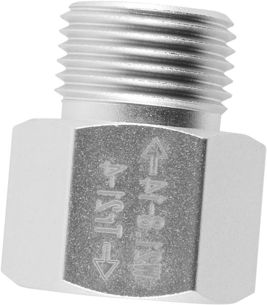 CO2 Cilinder Adapter - Aluminium Koppeling - Aquarium CO2 Beheer - TR21-4 naar W21.8