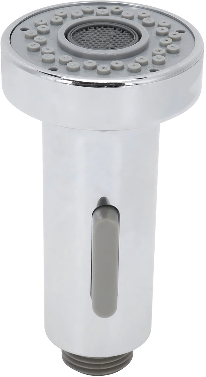 aladdien - Trek Kraan Nozzle - Verstelbare Sproeikop - Geschikt voor Badkamer en Keuken - Wasbaar Accessoire - 2 Functies - Regenval en Bel