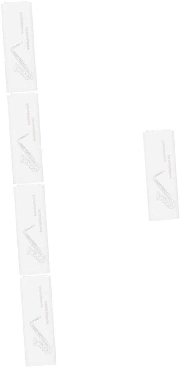 Rietkoffer Set - Houten Blaashouder - Rieten Opbergen - Ademende Ventilatie - 5 Stuks - Wit