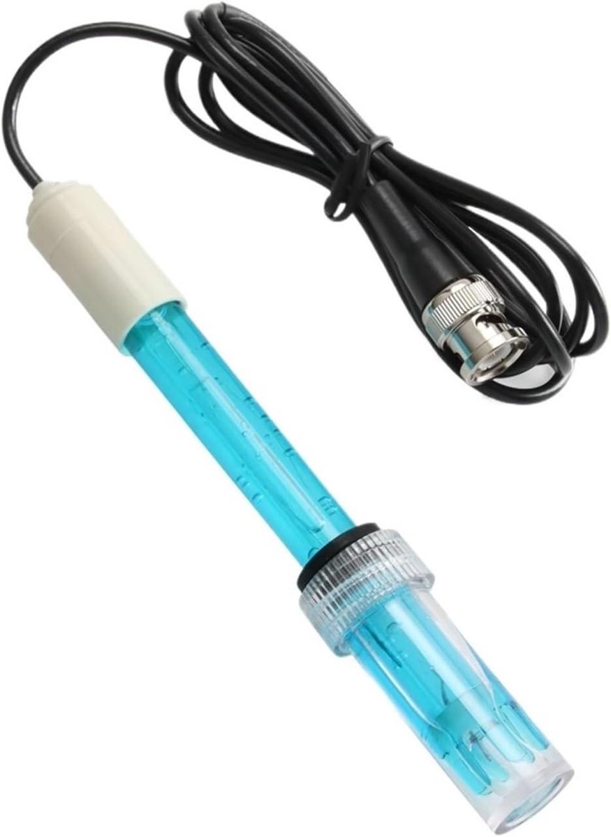 Bodemmeter PH sonde - PH elektrode - PH meten - Universele BNC connector - 70 cm kabel - Zwart