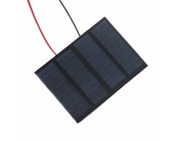 Dailygoody - Mini Solar Panel - 12 V 1.5 W - Hoog rendement - Compact