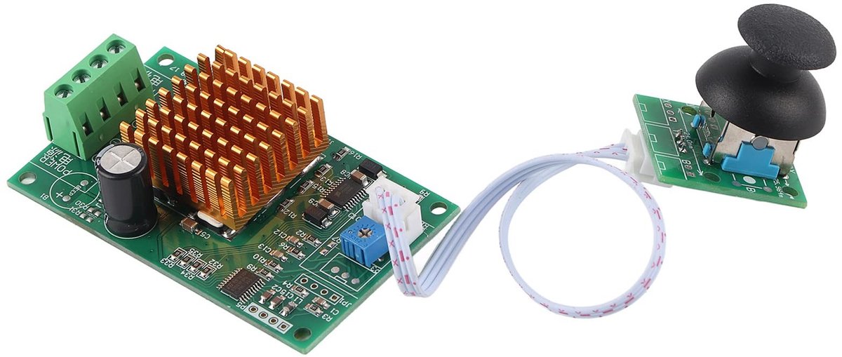 Dailygoody - Motorcontroller - Snelheidsregelaar - 3A - DC 12-30V - CW/CCW - Geschikt voor diverse toepassingen - Compact formaat