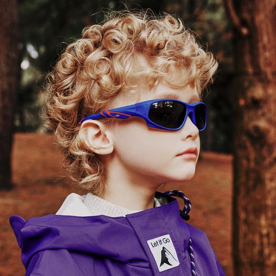 Dailygoods - Gepolariseerde Zonnebril Kinderen - UV Bescherming - Flexibel Ontwerp - Outdoor Zonnebril - Ideaal voor Strand en Sport - Uniseks van Dailygoods — afbeelding 4