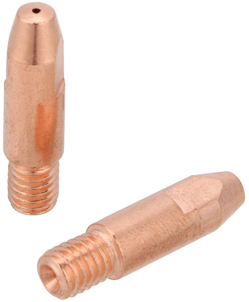 Dailygoody - Lasmondstukken 1 mm - Contacttippen - Geschikt voor MIG-lassen - Verpakking van 20 - Indusal-gereedschap - Voor lasmachines