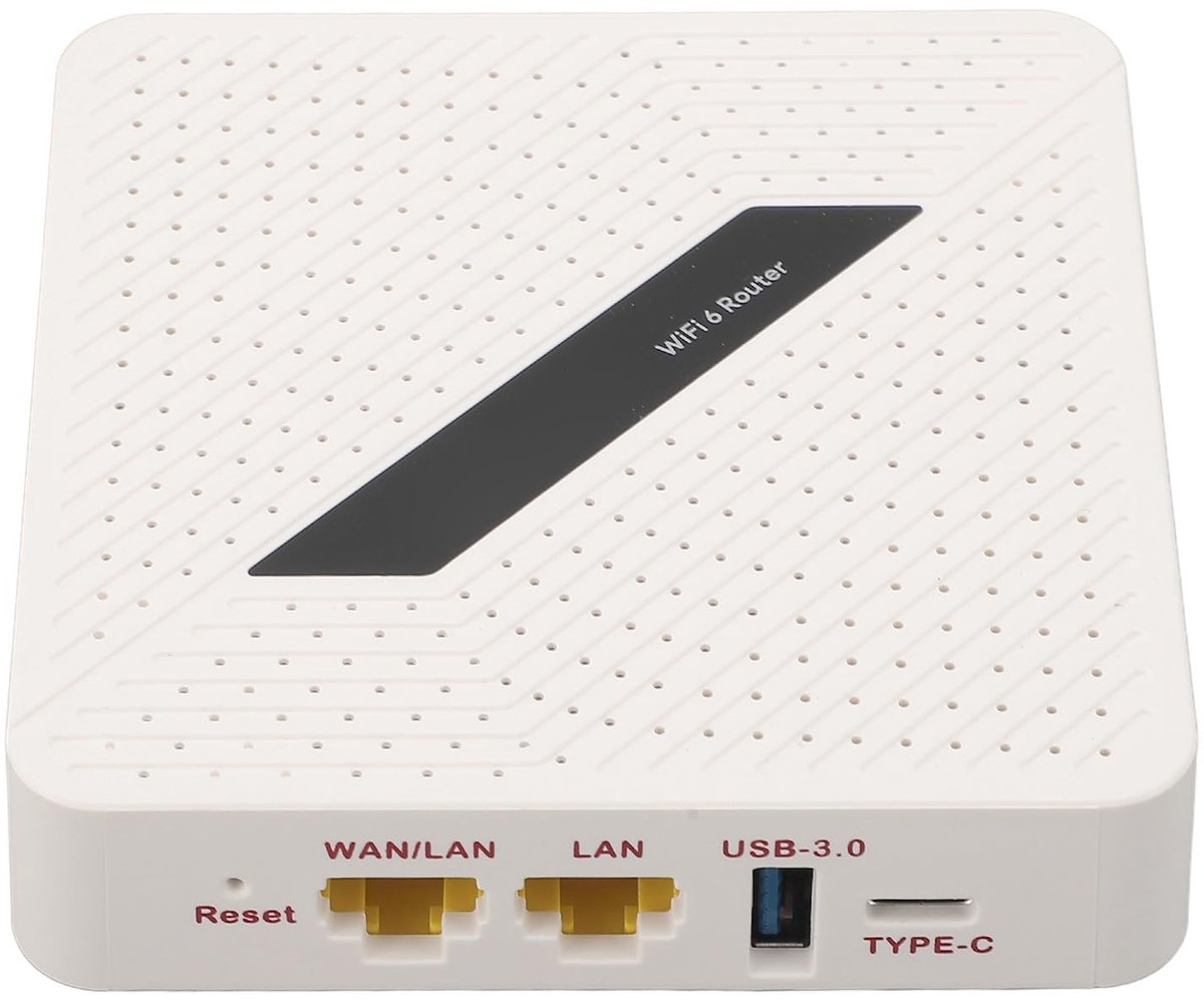 Dailygoody - AX1800 MU Draadloze Gigabit Router - Draagbare Reisrouter - Dual Band 2.4G 5.8G - Compatibel met Gen2 Gen3 - Ideaal voor thuis en onderweg