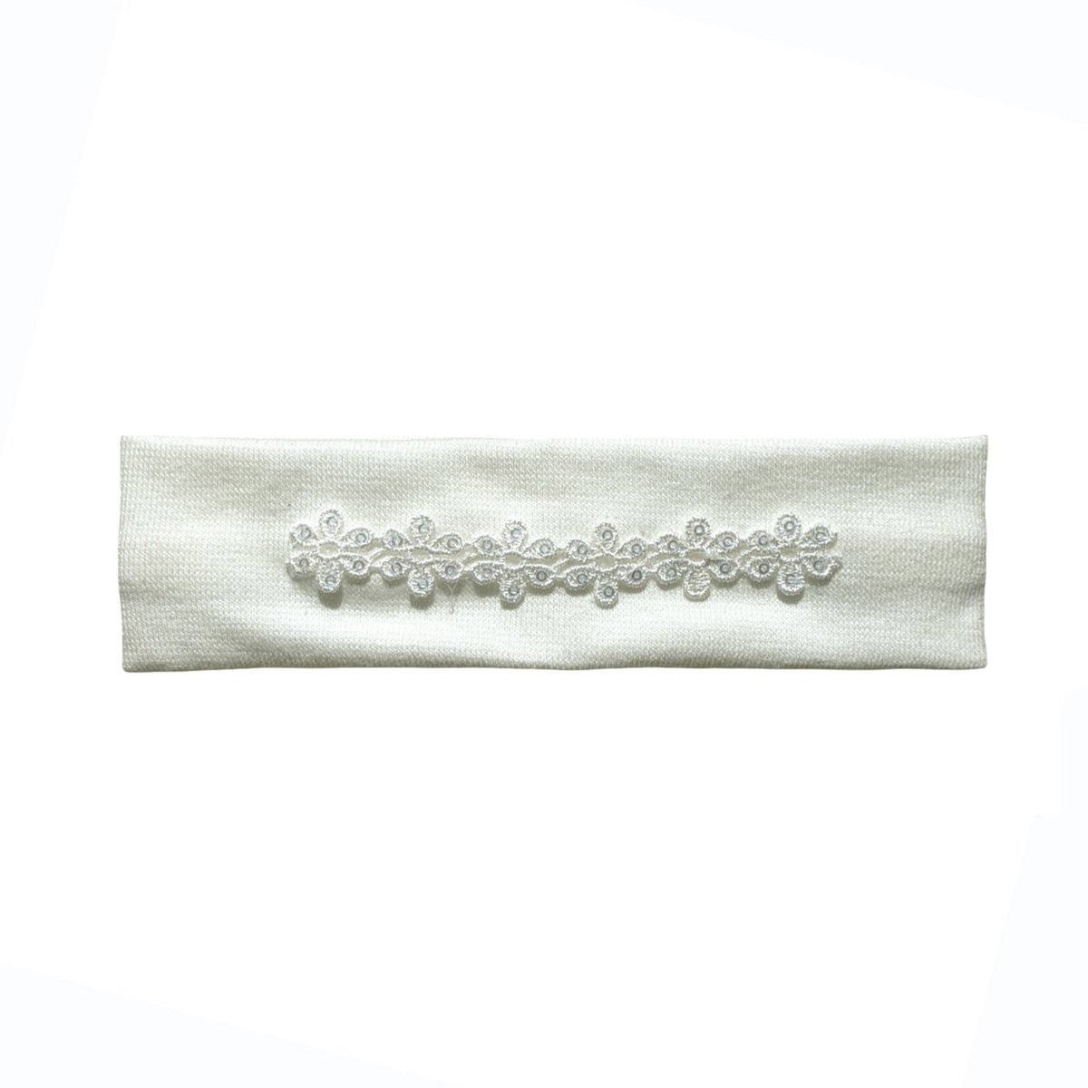 Ootje Kadootje Babyhaarbandje Newborn - Ivoor