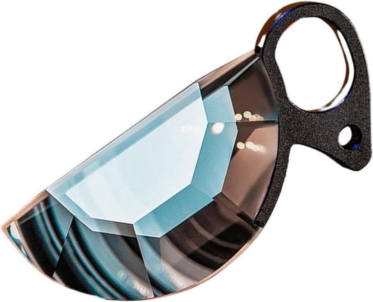 - Glasprisma Fotografie - Optische Effecten - Handheld - Fotografie - Geschikt voor Camera - Halfrond, Kaleidoscoop Lens, Speciaal Fotografie Glas Prisma