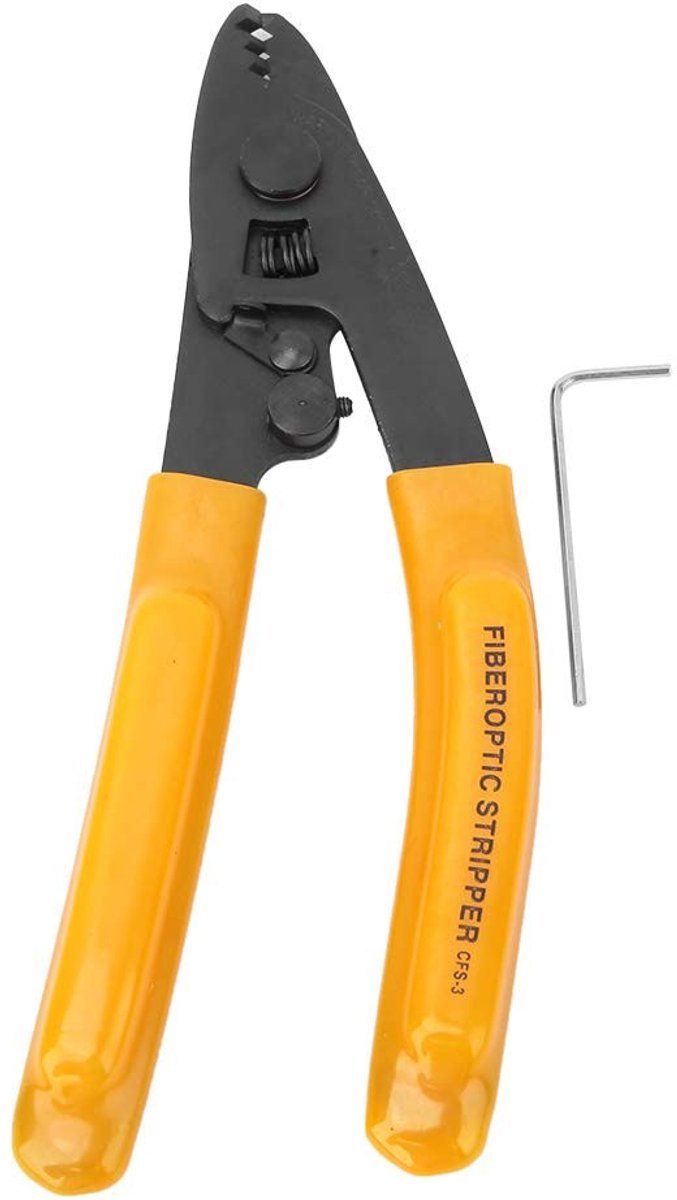 Dailygoods- Glasvezelstripper Ergonomisch - 3 Poorten - Precisie