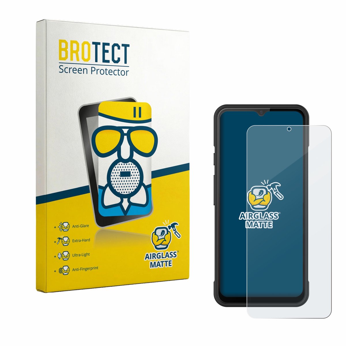 BROTECT - Screenprotector voor iMin Swift 1 Pro - Folie Beschermfolie Beschermglas matte
