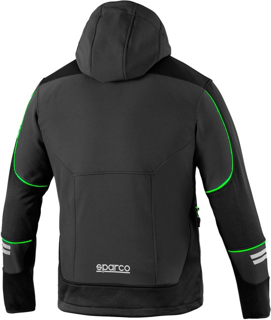 Sparco Tech York Softshell Jas - Zwart van Sparco — afbeelding 4