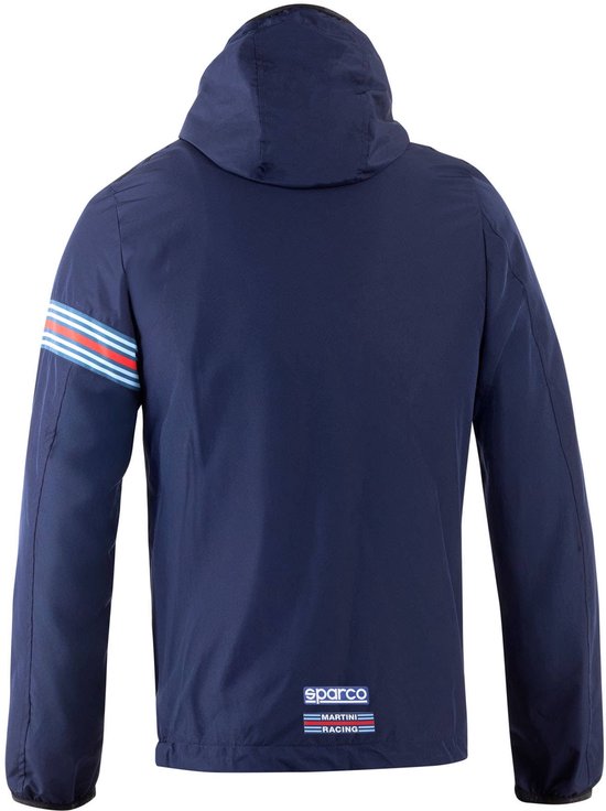 Sparco Windbreaker Jas Martini Racing - marineblauw / xl - Windbreaker - BMJ0013D0N020XL van Sparco — afbeelding 2