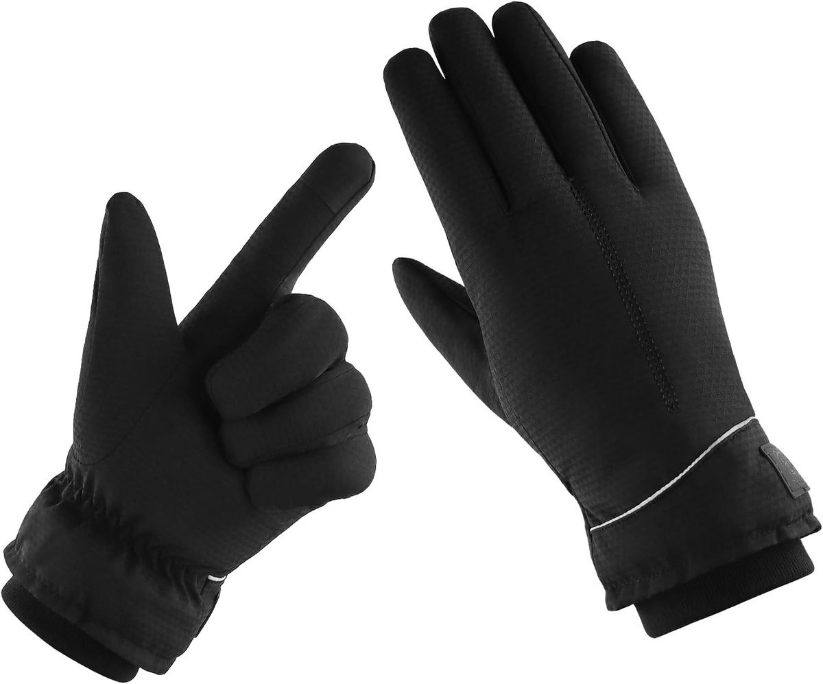 Dames Winterhandschoenen, Waterdichte Touchscreen Handschoenen, Warme Ski- en Fietshandschoenen met Elastische Manchet, Winddicht en Thermisch Beschermend