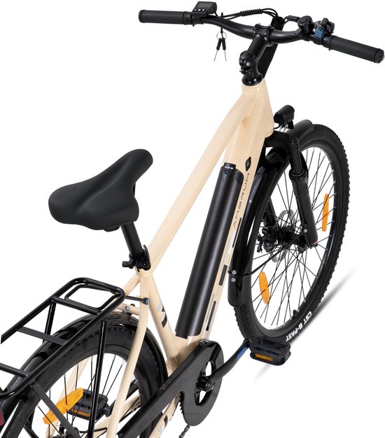 HILAND Elektrische Mountainbike - 26 inch - 250W Motor - 36V 10.4Ah Accu - E-MTB - 7 Versnellingen - Dubbele Schijfremmen - Heren & Dames van Hiland — afbeelding 2
