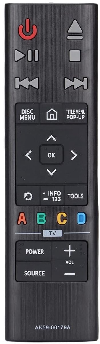Dailygoody - Vervangende Afstandsbediening - Eenvoudig te bedienen - Betrouwbaar - Geschikt voor UBDK8500 - Perfecte controle - Ideaal voor thuisgebru