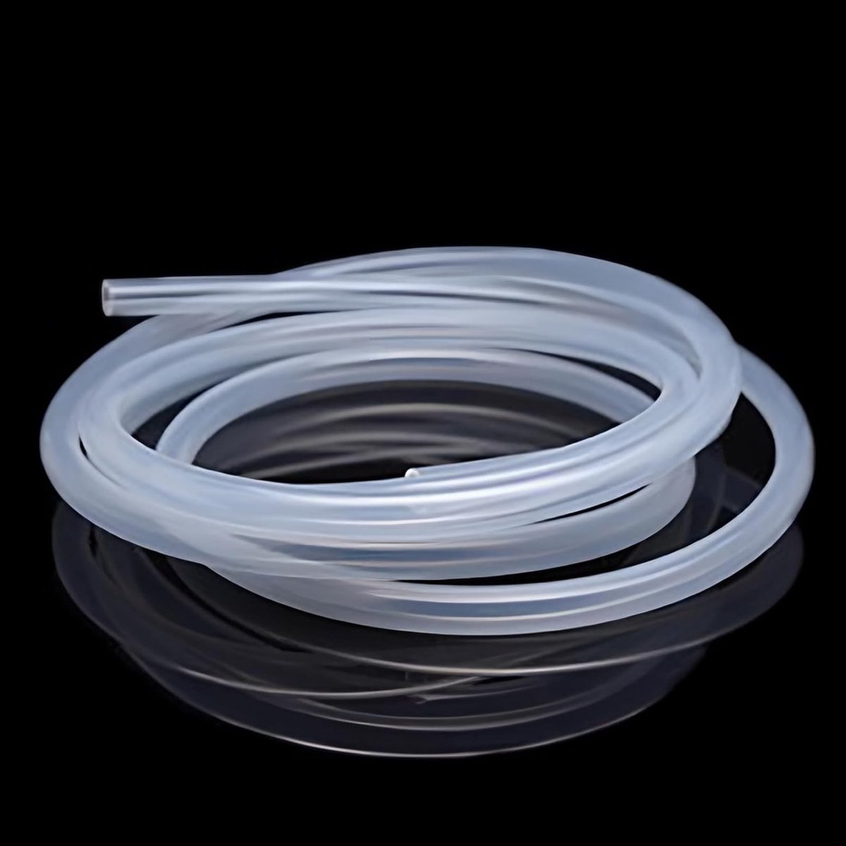 Flexibele Siliconen Slang 10ft, 1/4" (6mm) ID x 3/8" (9mm) OD voor Thuisbrouwerij, Hoge Temperatuur, Voedselveilig, Duurzaam en Bestendig tegen Chemicaliën