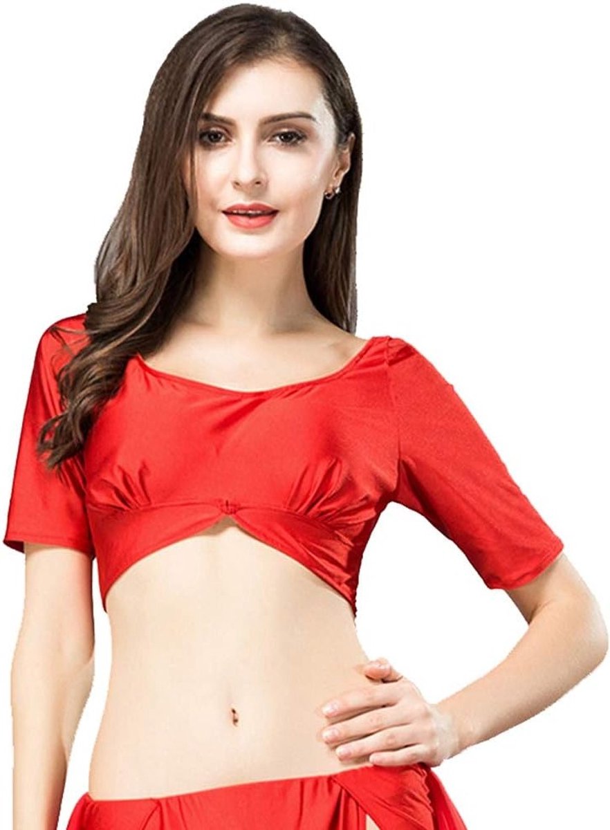 Vrouwen Buikdans Broekenset met Comfortabele Tops voor Mode en Optredens - Perfecte Buikdanskleding