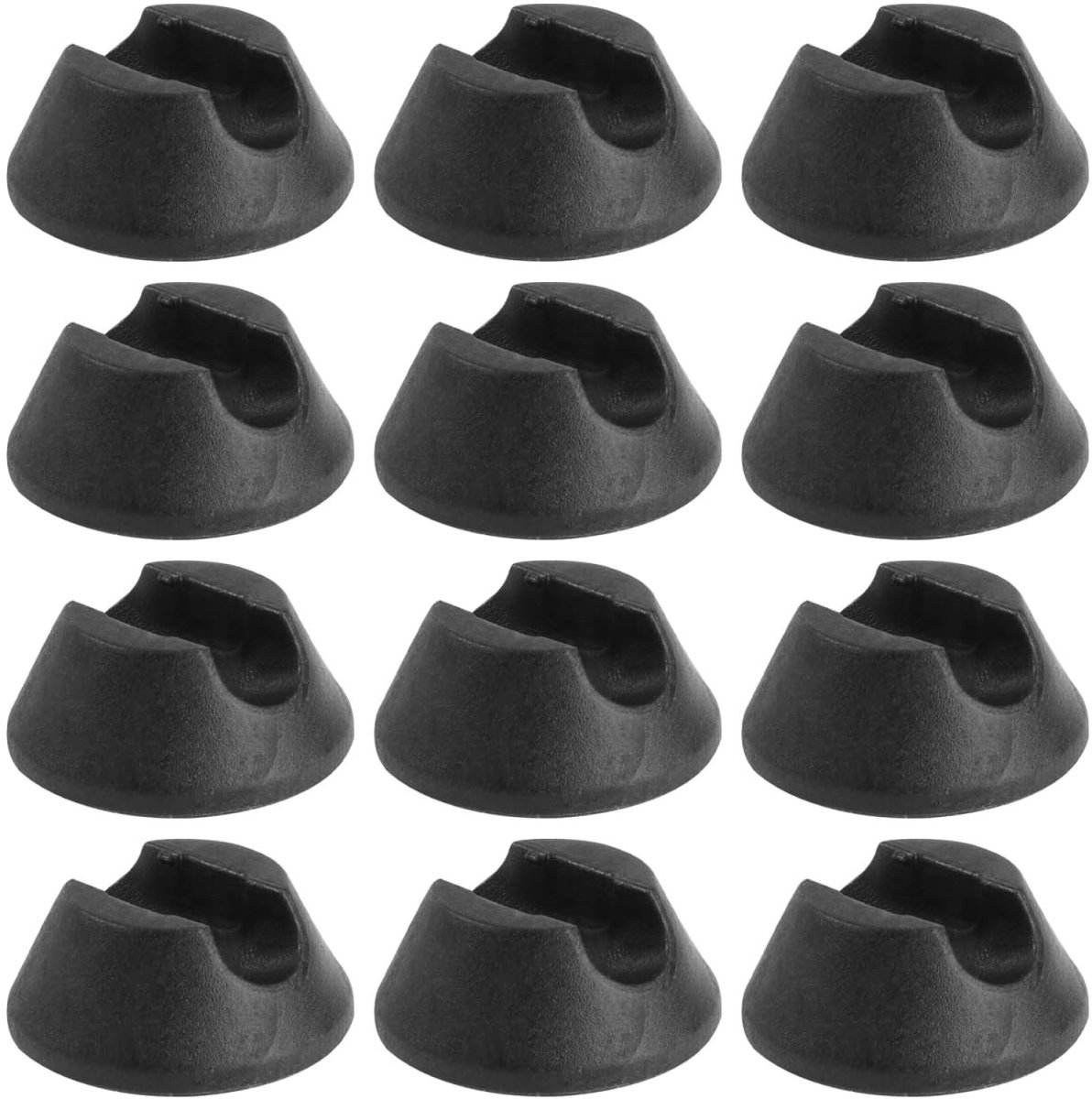 Allecto - Haarspeld Been Protector - Vloerbescherming - Siliconen Caps - Voor Harde Vloeren - Antislip Rubber - 16 Stuks