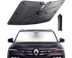 Auto Zonnescherm Voorruit 140x80 cm – Paraplu Opvouwbaar Design – UPF50+ UV Bescherming – Warmtewerend & Reflecterend – Universeel voor Auto & SUV