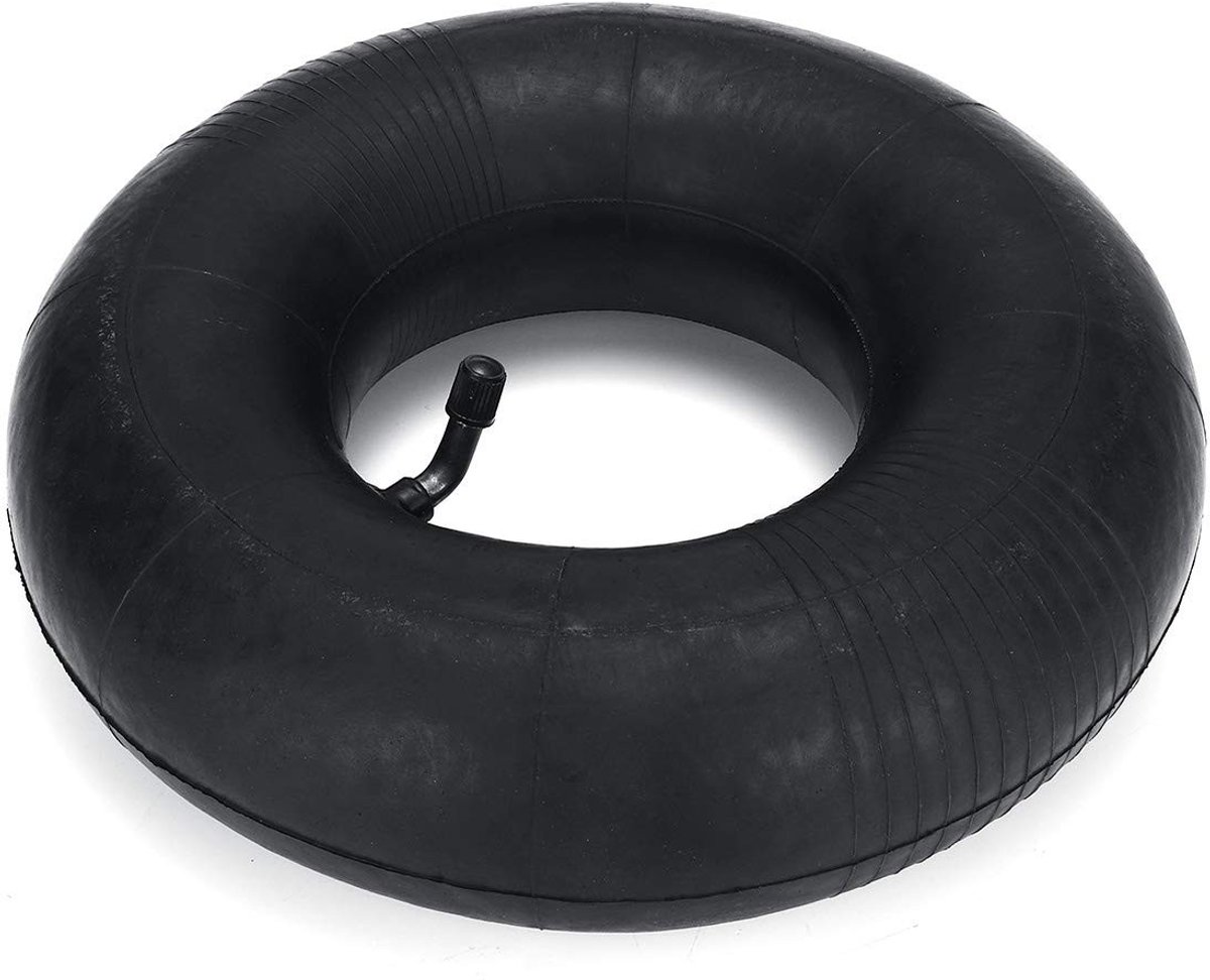 Allecto - Trolley Binnenband - Butyl Rubber - 10 Inch - Schrader Ventiel - Zwart - Geschikt voor Pneumatische Wielen - Kwaliteit en Duurzaamheid
