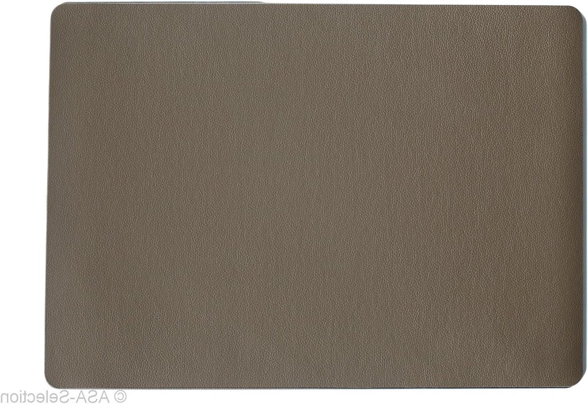 Placemats - Onderzetters - Tafel Beschermen - Lederlook - 33x46cm - Bruin
