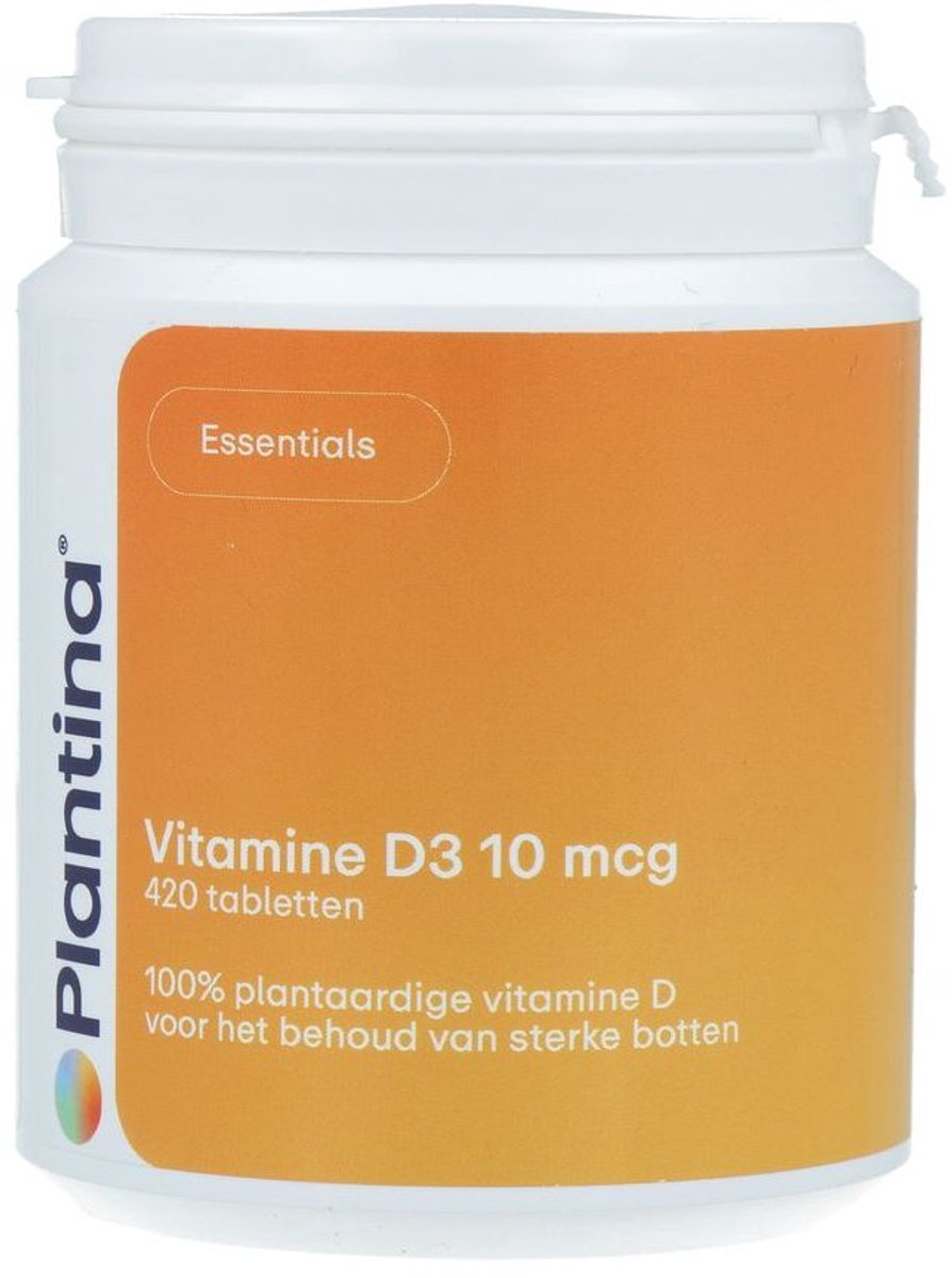 Plantina Vitamine D Vegan - 420 Tabletten - Vitaminen