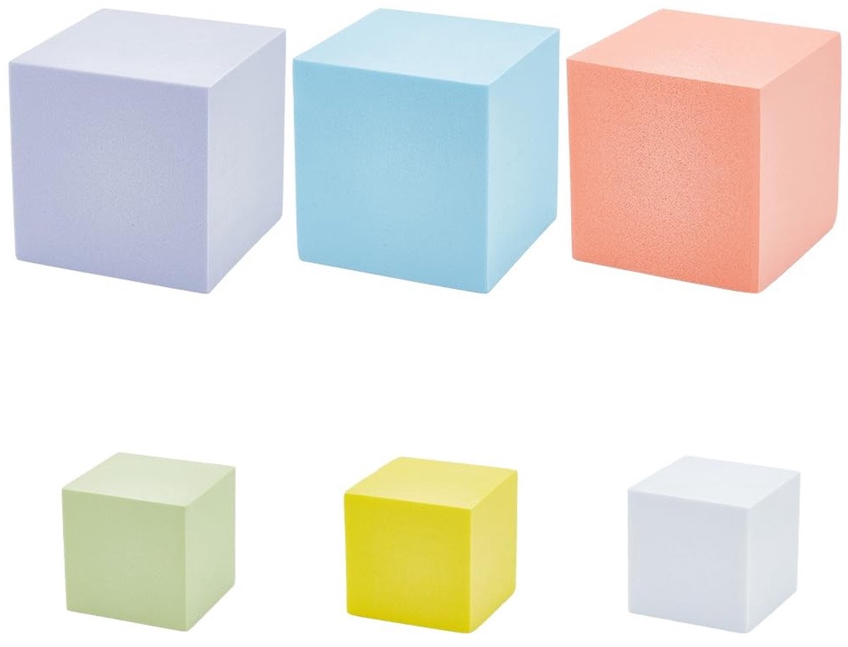 Allecto - Fotografie Props - Cube Foam Geometrische Blokken - Voor Productfotografie - Creatieve Fotografie - Fotostudio Accessoires - Gebruiksvrie...