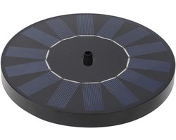 7V Solar Fountain, Solar Powered Fountain Pump, Outdoor Watering Submersible Pump for Gardens, Birdponds