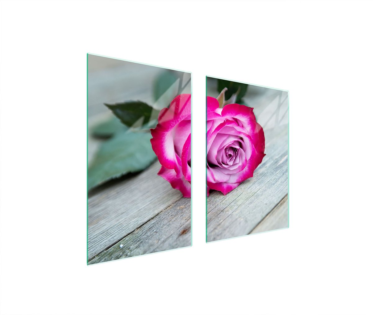 TMK ArtDeko - Glazen Beschermplaat Voor Keuken - 65x52 cm - Roesafbeelding