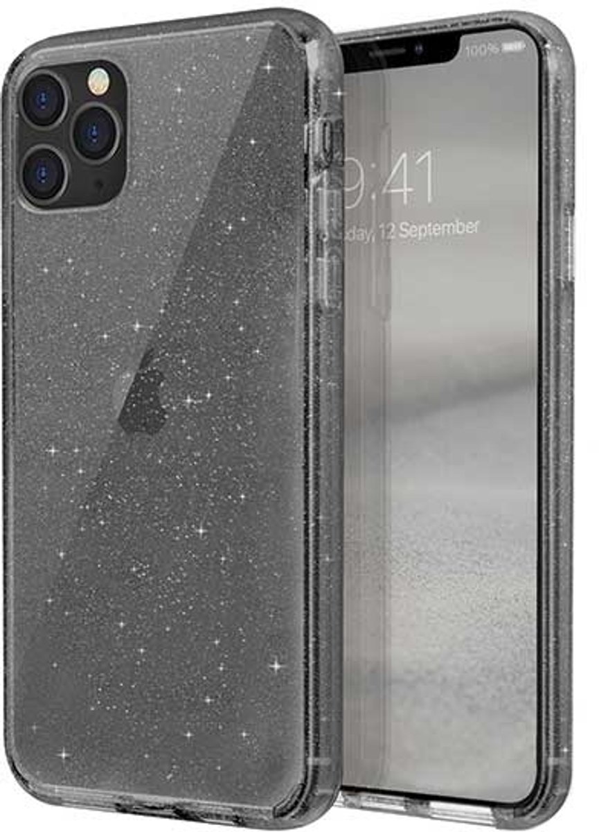 Uniq - LifePro - Tinsel hoesje voor iPhone - 11 - Pro - Max - zwart