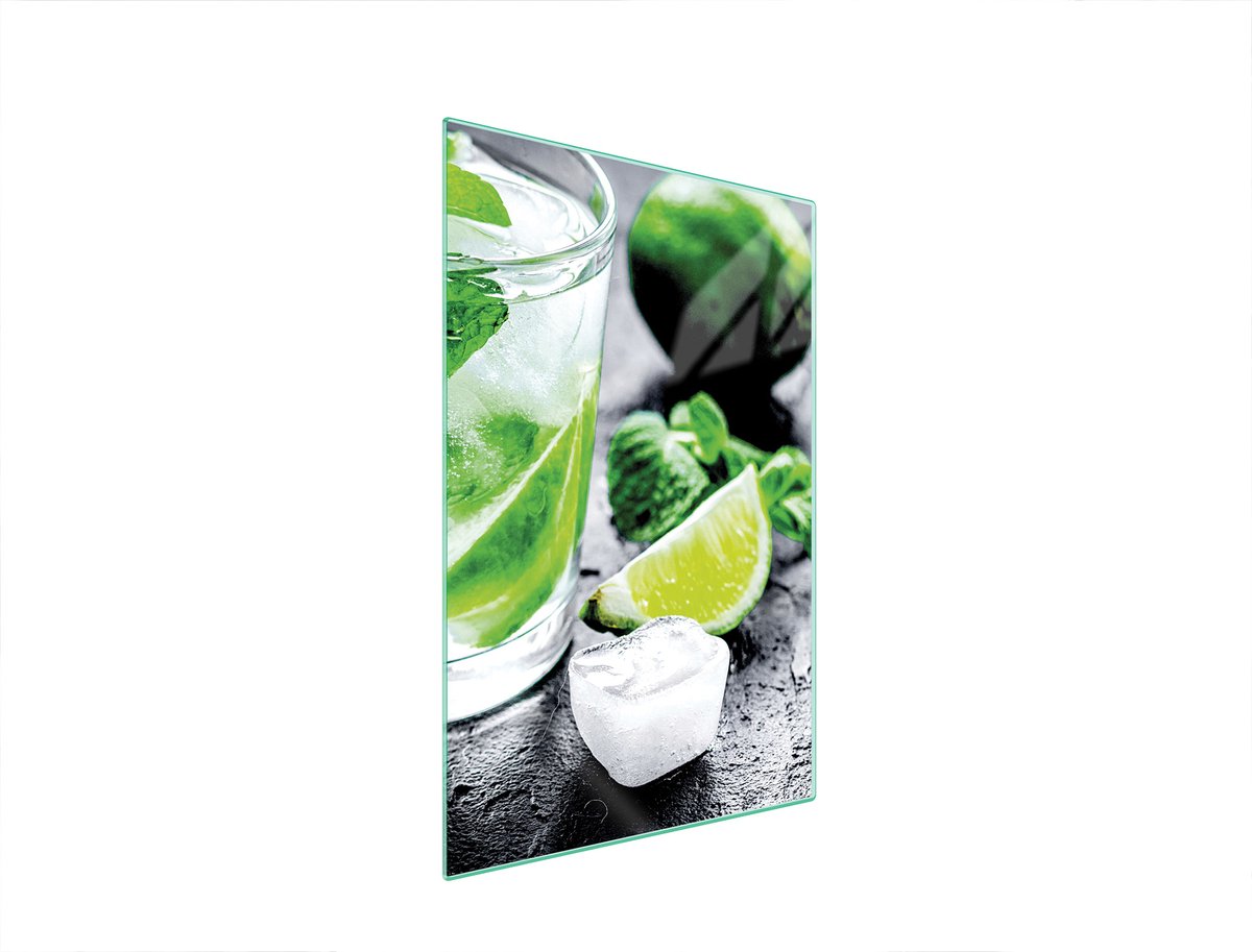 TMK ArtDeko - Snijplank - Glas - 35x52 cm - Limoen