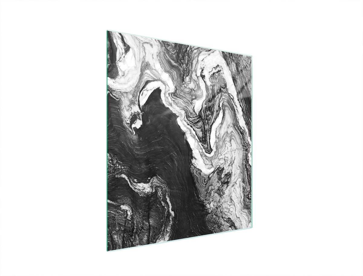 TMK ArtDeko - Snijplank - Glas - 45x52 cm - Marmer