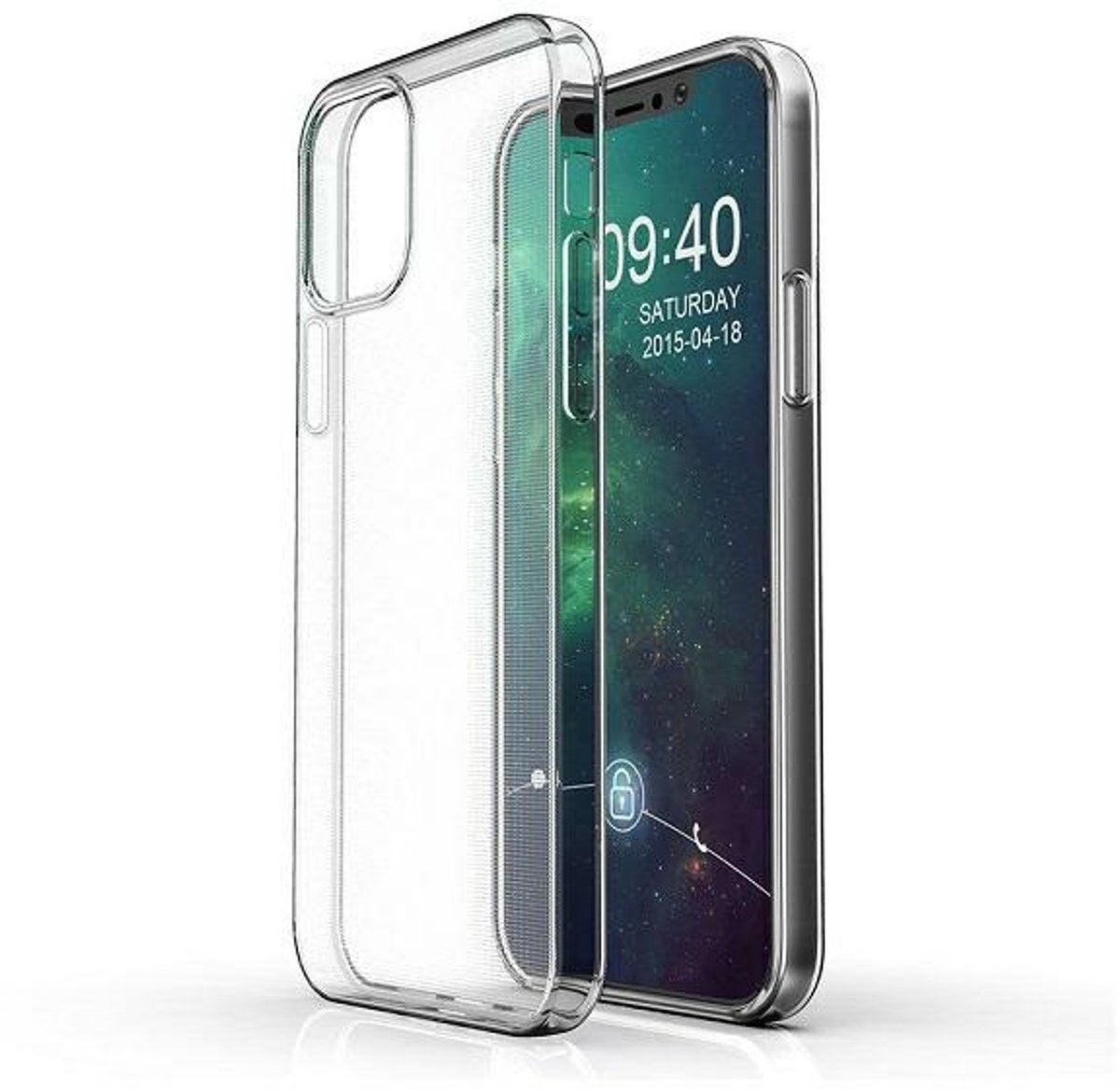 Beline Clear - Telefoonhoes - Realme 13 Pro - Transparant - Slank