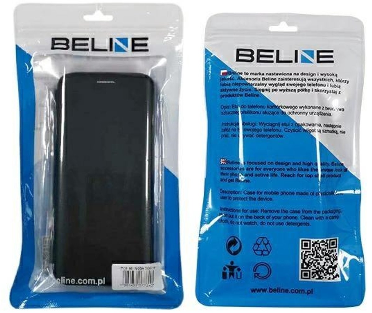 Beline Book Magnetisch Samsung S20 kast staal/staal