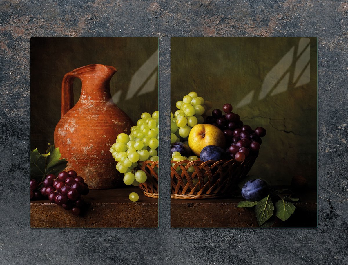 TMK ArtDeko - Snijplank - Winogrono Motief - 75x52 cm