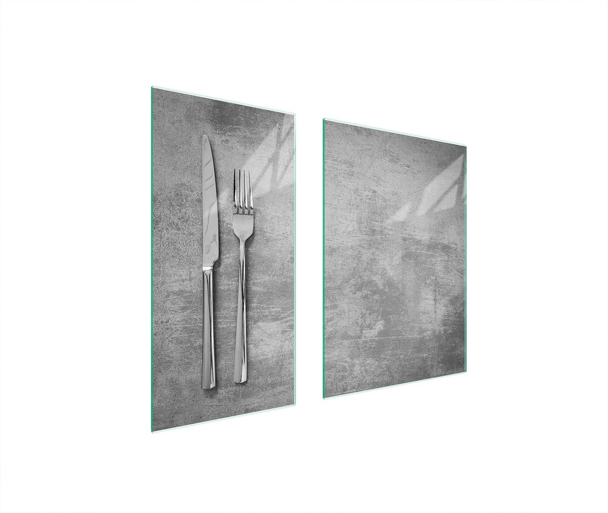 TMK ArtDeko Serie - Glazen Beschermplaat - 75x52 cm - Voor Kookplaat - Diverse Toepassingen