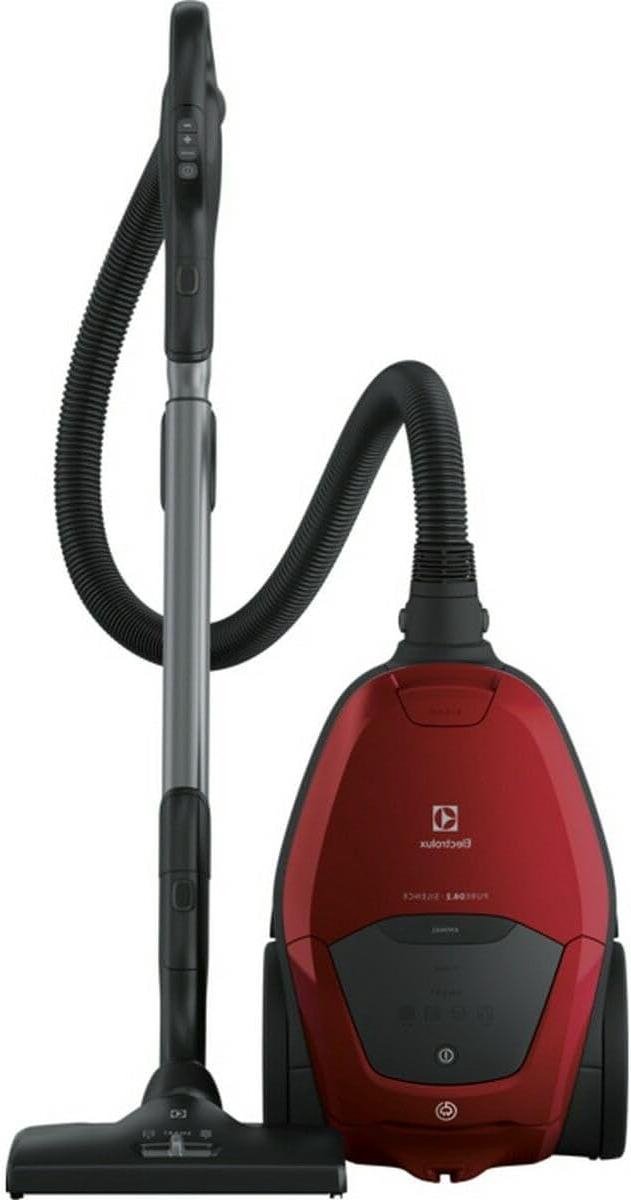 Stofzuiger met zak - Cilinderstofzuiger - Huishouden Schoonmaken - SmartMode Technologie - 35 Liter - Rood