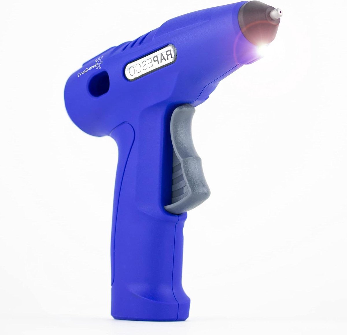 Draadloos Lijmpistool - Accu Lijmpistool USB Lijmpistool - Klusjes Thuis - Antibacteriële Bescherming - 4 Volt - Blauw