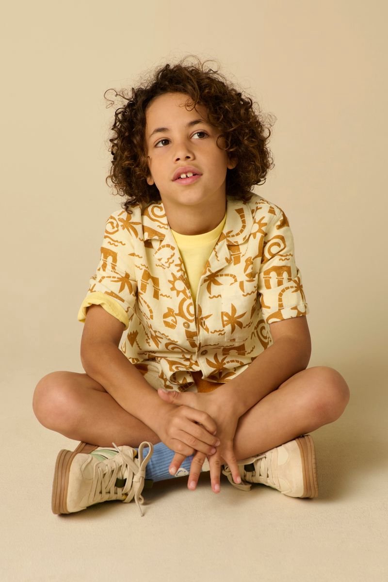 Sissy-Boy - Wit overhemd met print